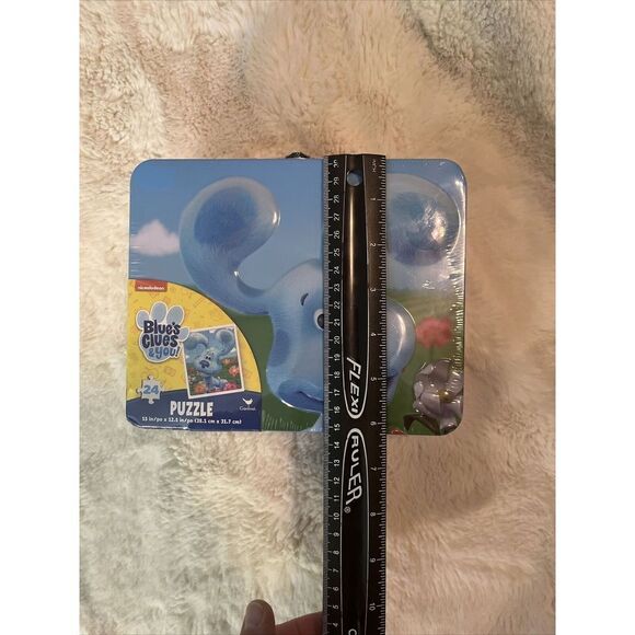 Blue's Clues & You Large Lunch Tin Box with 24 pc puzzle inside - TW1 - Picture 7 of 7